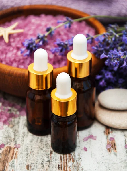 Lavender spa products — Stock Photo, Image