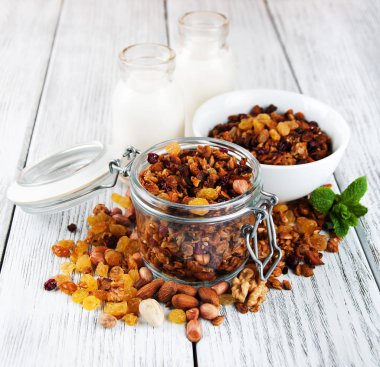 ev yapımı granola