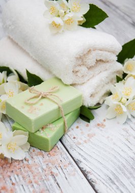 Yasemin çiçekleri Spa konseptiyle