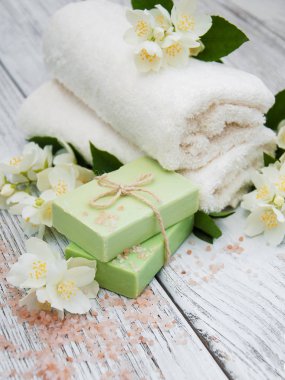 Yasemin çiçekleri Spa konseptiyle