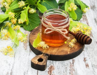 Bal ve ıhlamur çiçek