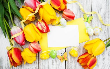 Paskalya tebrik kartı