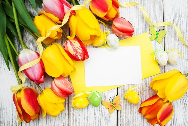 Tarjeta de felicitación de Pascua —  Fotos de Stock