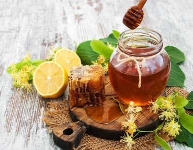 Bal ve ıhlamur çiçek