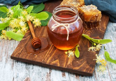 Bal ve ıhlamur çiçek