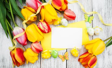 Paskalya tebrik kartı