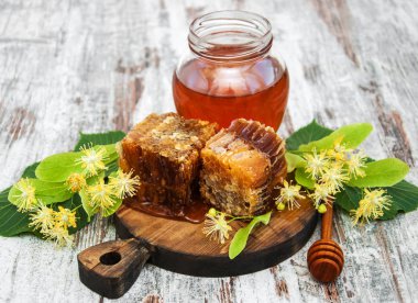 Bal ve ıhlamur çiçek