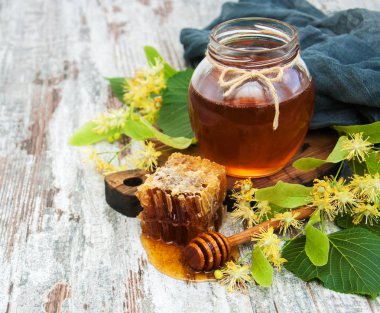 Bal ve ıhlamur çiçek