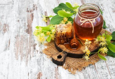 Bal ve ıhlamur çiçek