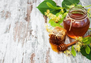 Bal ve ıhlamur çiçek