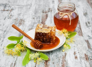 Bal ve ıhlamur çiçek