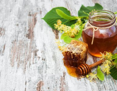 Bal ve ıhlamur çiçek