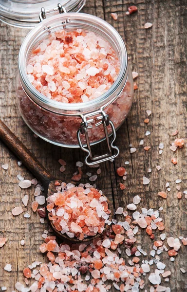 Pink salt from the Himalayas