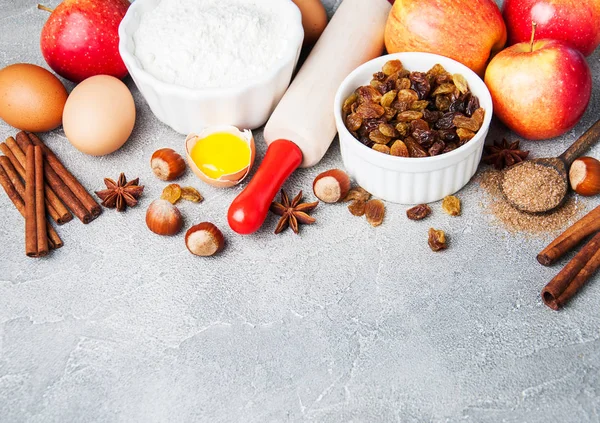 Frische Backzutaten — Stockfoto