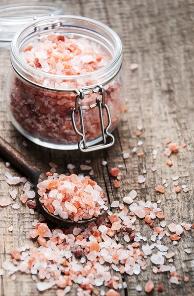 Rosa salt fra Himalaya – stockfoto