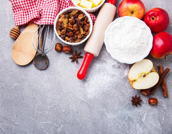 Verse bakken ingrediënten — Stockfoto