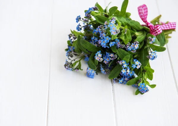 Forget-me-nots flowers bouquet — Stock Photo, Image