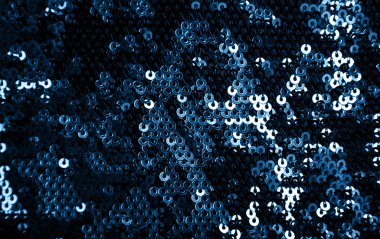 Klasik mavi tonlu desen dizilimi