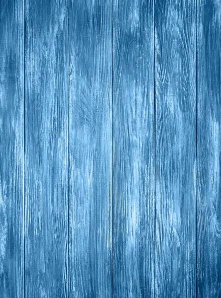 Antiguo fondo de madera tonificado clásico color azul — Foto de Stock