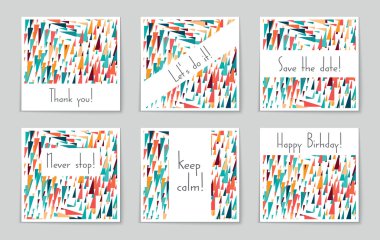 Sanat tasarım davet kümesinin