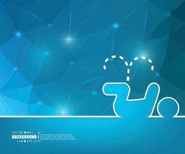 Web ve mobil uygulamalar, illüstrasyon şablon tasarım, iş Infographic, sayfa, broşür, afiş, sunum, broşür, belge için yaratıcı kavramı vektör arka plan