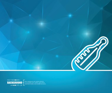 Yaratıcı soyut kavram vektör arka plan. Web ve mobil uygulamalar, illüstrasyon şablon tasarım, iş Infographic, broşür, afiş, tanıtım, poster, kapak, kitapçık, belge için