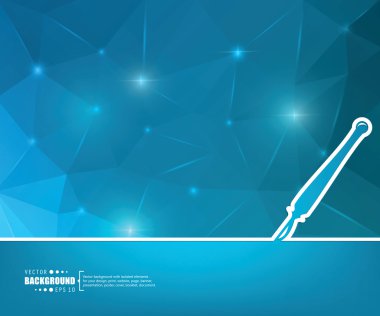 Yaratıcı soyut kavram vektör arka plan. Web ve mobil uygulamalar, illüstrasyon şablon tasarım, iş Infographic, broşür, afiş, tanıtım, poster, kapak, kitapçık, belge için