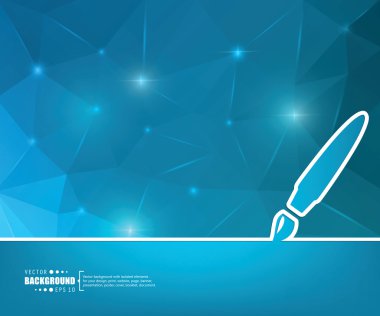 Yaratıcı soyut kavram vektör arka plan. Web ve mobil uygulamalar, illüstrasyon şablon tasarım, iş Infographic, broşür, afiş, tanıtım, poster, kapak, kitapçık, belge için