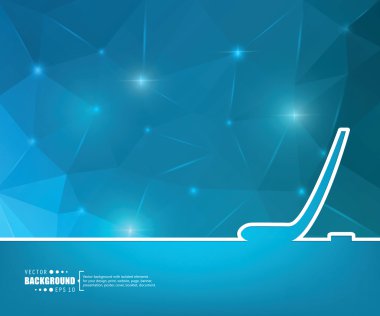 Yaratıcı soyut kavram vektör arka plan. Web ve mobil uygulamalar, illüstrasyon şablon tasarım, iş Infographic, broşür, afiş, tanıtım, poster, kapak, kitapçık, belge için