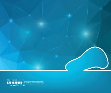 Yaratıcı soyut kavram vektör arka plan. Web ve mobil uygulamalar, illüstrasyon şablon tasarım, iş Infographic, broşür, afiş, tanıtım, poster, kapak, kitapçık, belge için