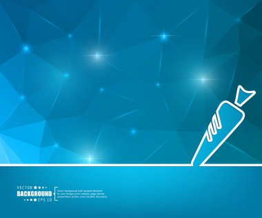 Yaratıcı soyut kavram vektör arka plan. Web ve mobil uygulamalar, illüstrasyon şablon tasarım, iş Infographic, broşür, afiş, tanıtım, poster, kapak, kitapçık, belge için