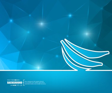 Yaratıcı soyut kavram vektör arka plan. Web ve mobil uygulamalar, illüstrasyon şablon tasarım, iş Infographic, broşür, afiş, tanıtım, poster, kapak, kitapçık, belge için