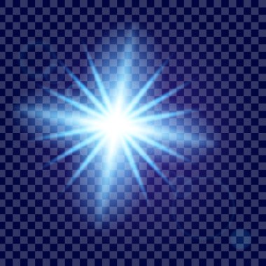 Parlak ışık efektlerinden oluşan yaratıcı bir konsept vektör kümesi siyah arka planda izole edilmiş kıvılcımlarla parlar. Resim tasarımı için, Noel kutlaması için pankart, sihirli ışık ışını