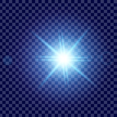 Parlak ışık efektlerinden oluşan yaratıcı bir konsept vektör kümesi siyah arka planda izole edilmiş kıvılcımlarla parlar. Resim tasarımı için, Noel kutlaması için pankart, sihirli ışık ışını