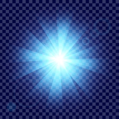 Parlak ışık efektlerinden oluşan yaratıcı bir konsept vektör kümesi siyah arka planda izole edilmiş kıvılcımlarla parlar. Resim tasarımı için, Noel kutlaması için pankart, sihirli ışık ışını