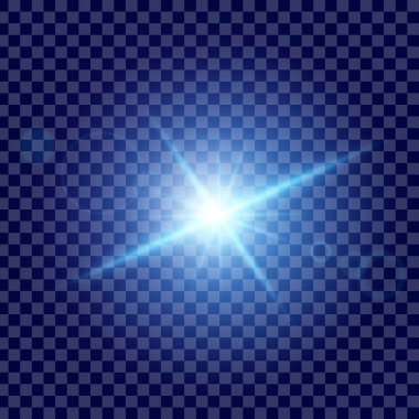 Parlak ışık efektlerinden oluşan yaratıcı bir konsept vektör kümesi siyah arka planda izole edilmiş kıvılcımlarla parlar. Resim tasarımı için, Noel kutlaması için pankart, sihirli ışık ışını