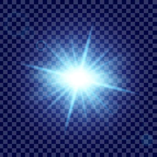 Concept créatif Ensemble vectoriel d'étoiles à effet de lumière brillante éclate avec des étincelles isolées sur fond noir. Pour la conception d'art de modèle d'illustration, bannière pour Noël célèbrent, rayon d'énergie flash magique — Image vectorielle