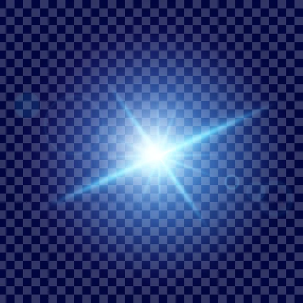 Kreatywna koncepcja Wektorowy zestaw gwiazd efektu świetlnego rozbłyska iskrami odizolowanymi na czarnym tle. Dla ilustracji szablon projektu sztuki, baner na Boże Narodzenie świętować, magiczny błysk energii promień — Wektor stockowy
