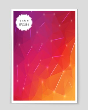 Web ve mobil uygulaması, sanat tasarım şablonu, liste, sayfa, mockup broşür Tema stili, afiş, fikir, kapak, kitapçık, baskı, el ilanı, kitap, boş için soyut vektör düzen arka plan, kart, reklam, işaret, yaprak.