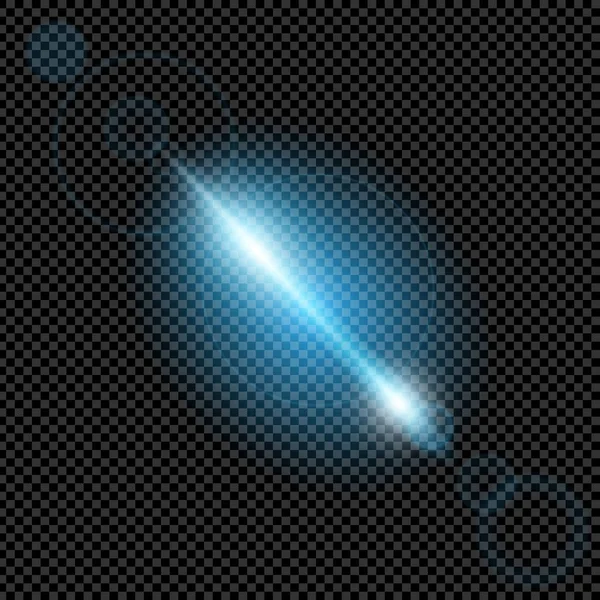 Parlak ışık efektlerinden oluşan yaratıcı bir konsept vektör kümesi siyah arka planda izole edilmiş kıvılcımlarla parlar. Resim tasarımı için, Noel kutlaması için pankart, sihirli ışık ışını