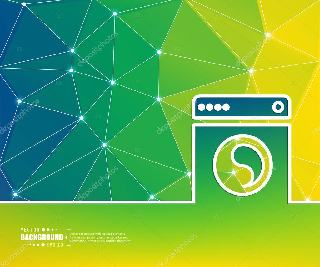 Abstract Creative concept vector background for Web and Mobile Applications, Illustration template design, business infographic, page, brochure, banner, presentation, booklet, document.