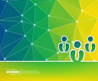 Yaratıcı soyut kavram vektör arka plan. Web ve mobil uygulamalar, illüstrasyon şablon tasarım, iş Infographic, broşür, afiş, tanıtım, poster, kapak, kitapçık, belge için