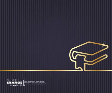 Yaratıcı soyut kavram vektör arka plan. Web ve mobil uygulamalar, illüstrasyon şablon tasarım, iş Infographic, broşür, afiş, tanıtım, poster, kapak, kitapçık, belge için