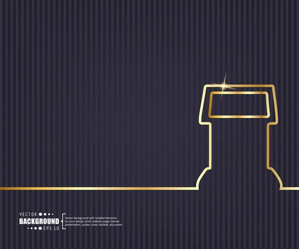 Absztrakt kreatív koncepció vector háttér. A webes és mobil alkalmazások, illusztráció sablon design, üzleti infographic, prospektus, banner, bemutató, poszter, borító, füzet, dokumentum — Stock Vector