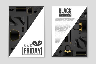 Vektör Black Friday düzen arka plan soyut. Yaratıcı sanat tasarım, liste, sayfa, mockup Tema stili, afiş, kavram fikir, kapak, için satış kitapçık, baskı, el ilanı, boş, anlaşma kartı, reklam, işaret, yaprak