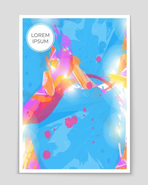 Web ve mobil uygulaması, sanat tasarım şablonu, liste, sayfa, mockup broşür Tema stili, afiş, fikir, kapak, kitapçık, baskı, el ilanı, kitap, boş için soyut vektör düzen arka plan, kart, reklam, işaret, yaprak.