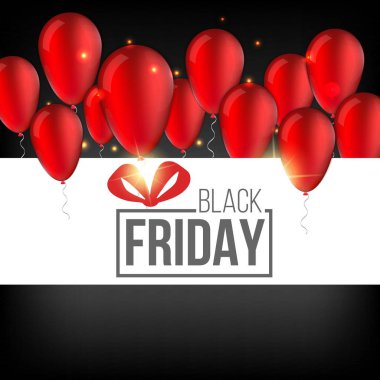 Soyut vektör kara Cuma satış planı. Sanat şablonu tasarımı, liste, sayfa, taklit broşür stili, afiş, fikir, kapak, kitap, boş, kart, reklam, poster, rozet