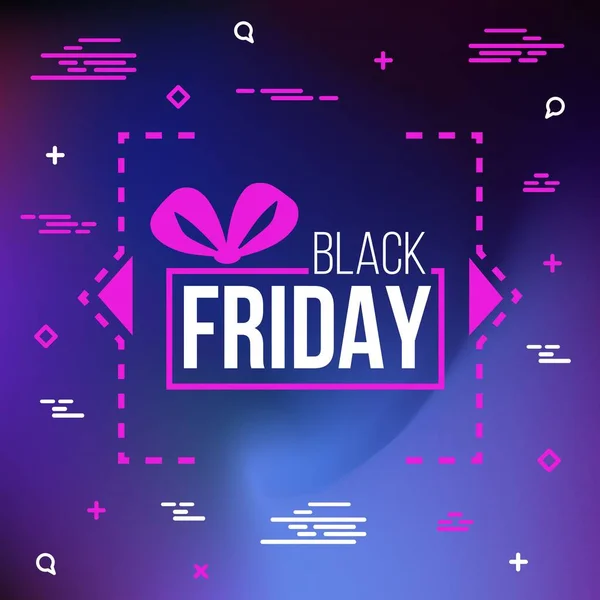 Abstrakter Vektor Black Friday Sale Layout Hintergrund. Für Art Template Design, Liste, Seite, Mockup Broschüre Stil, Banner, Idee, Cover, Booklet, Druck, Flyer, Buch, Blanko, Karte, Anzeige, Schild, Plakat, Abzeichen — Stockvektor