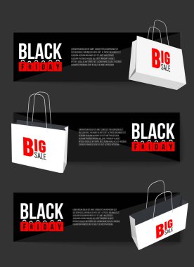 Soyut vektör kara Cuma satış planı. Sanat şablonu tasarımı, liste, sayfa, taklit broşür stili, afiş, fikir, kapak, kitap, boş, kart, reklam, poster, rozet