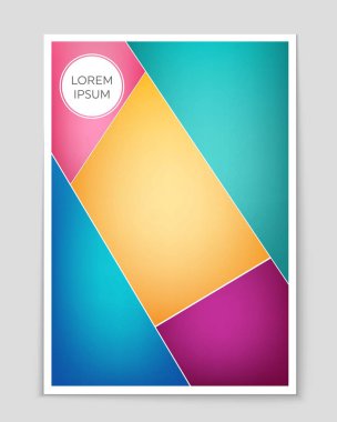 Web ve mobil uygulaması, sanat tasarım şablonu, liste, sayfa, mockup broşür Tema stili, afiş, fikir, kapak, kitapçık, baskı, el ilanı, kitap, boş için soyut vektör düzen arka plan, kart, reklam, işaret, yaprak.